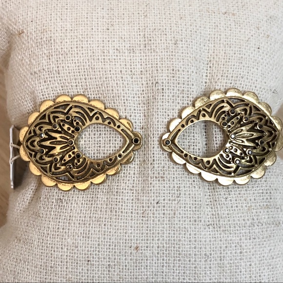 Lucky Brand Openwork Hinge Cuff - new - Picture 3 of 6